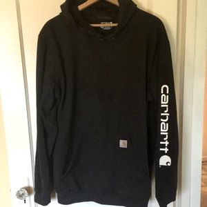 Black Tall XL Pullover Carhartt Hoodie
